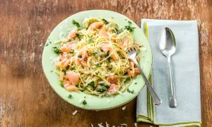 Pasta mit Räucherlachs: In 20 Min. zum perfekten Genuss