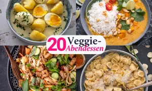 Was koche ich heute? Vegetarische Hauptgerichte für jeden Anlass