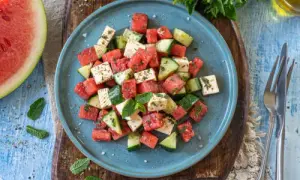 Feta Melonen Salat: Nie wieder wässrig! Das beste Rezept
