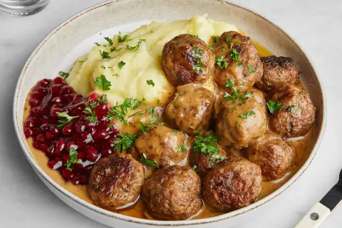 Schwedische Hauptgerichte: Köttbullar, Lachs & Aufläufe selbst kochen