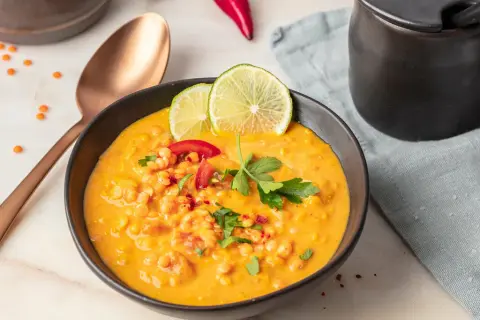 Das beste Linsen-Curry-Suppe Rezept: Unter 30 Min. fertig!