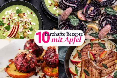 Herzhafte Apfel-Rezepte: Klassiker & moderne Ideen vom Profi