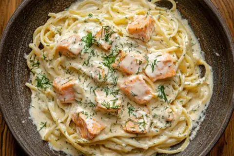 Nudeln mit Lachs: So gelingt die cremige Pasta in 30 Minuten