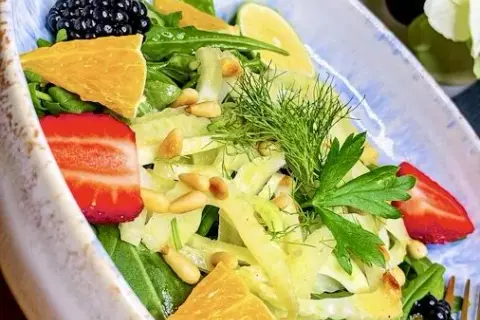 Fenchel-Orangen-Salat: Knackig, frisch & einfach zubereitet