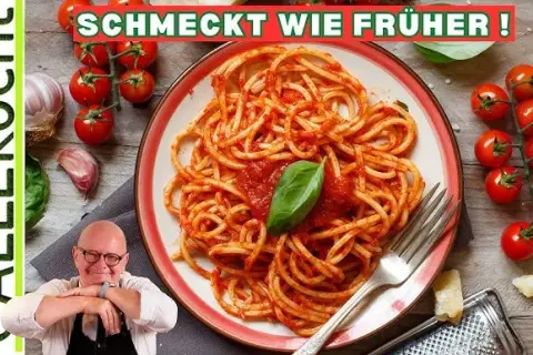 Nudeln mit Tomatensoße: Rezepte & Profi-Tricks so gelingt die perfekte Soße!