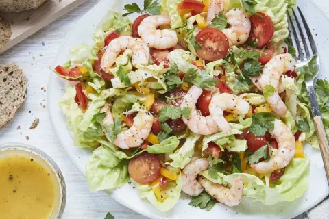 Garnelensalat: So gelingt Ihr perfekter Salat mit Shrimps