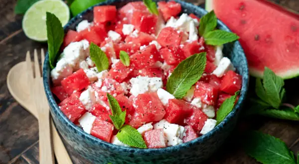 Melonen-Feta-Salat: Süß & Salzig So gelingt die Sommer-Erfrischung