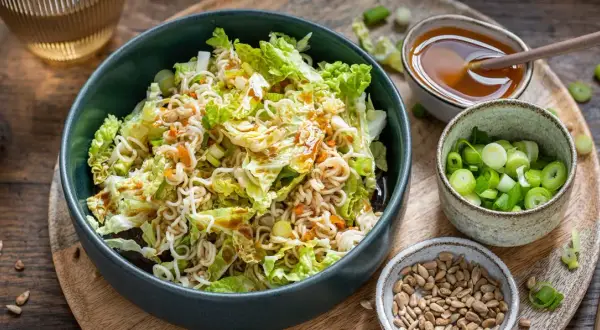 Asia Nudeln Salat: Das Geheimnis für knackige Frische