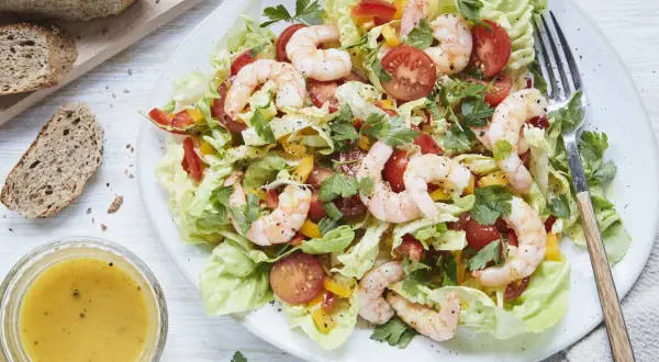 Garnelensalat: So gelingt Ihr perfekter Salat mit Shrimps