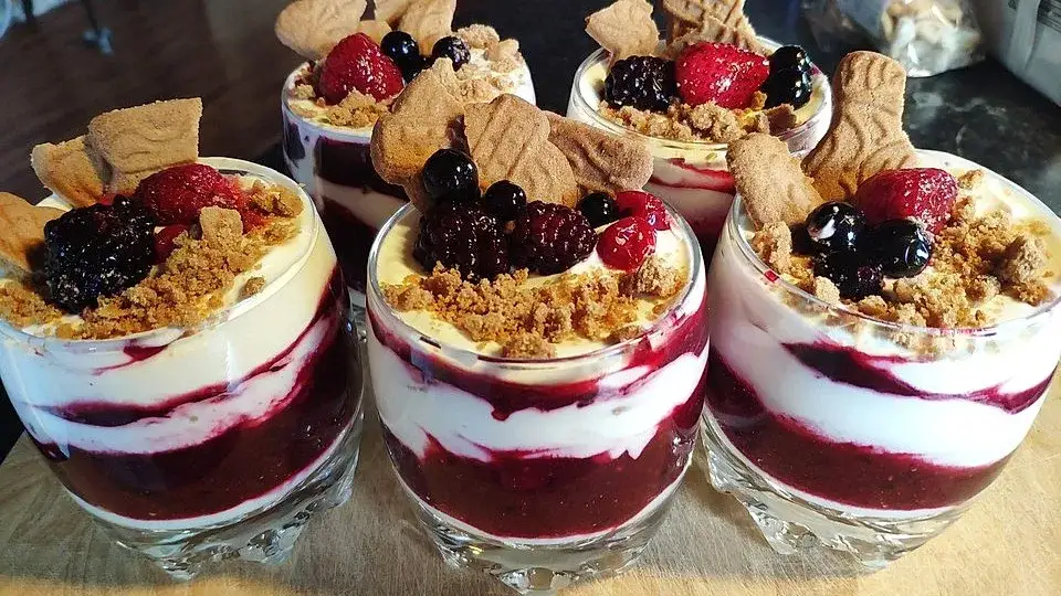 Schnelle Weihnachtsdesserts im Glas