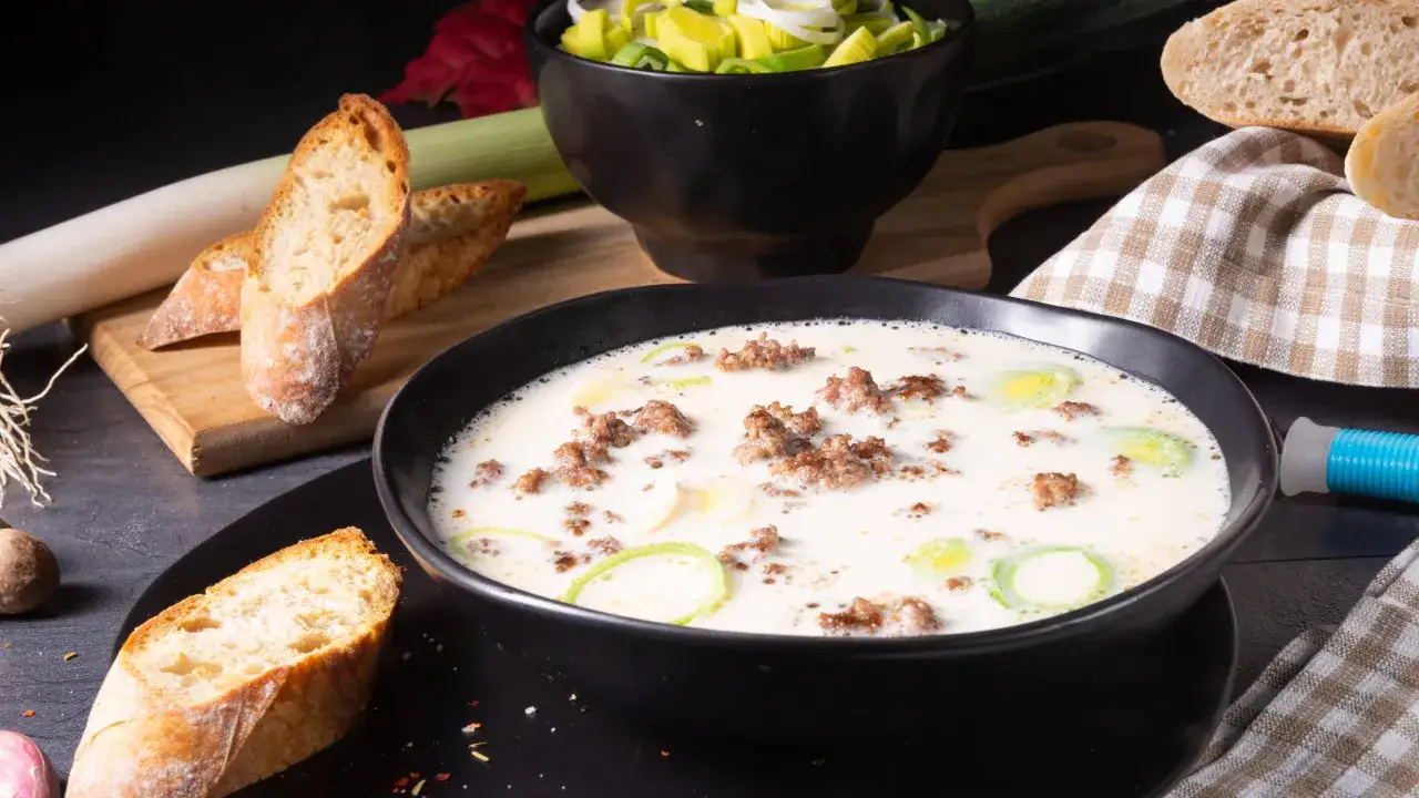 Käse-Hackfleisch-Suppe einfrieren
