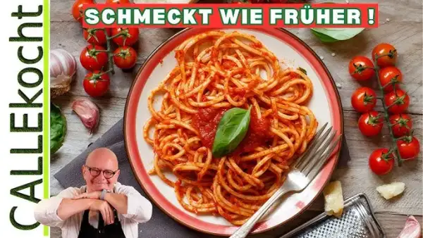Nudeln mit Tomatensoße: Rezepte & Profi-Tricks so gelingt die perfekte Soße!
